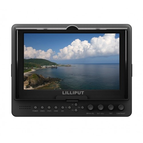 Lilliput 7" 665GL-70NPHOY HDMI In &Out Monitor+Hot Shoe mount+HDMI cable 