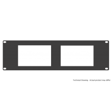 19" 4U Dual Panel Rackmounting Bracket - For OF669 monitor