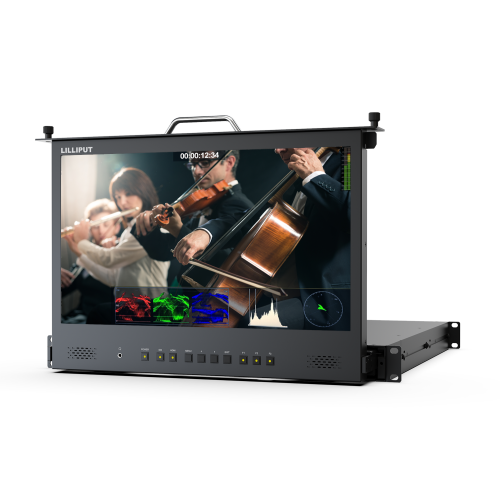 Lilliput RM-1731 - 17.3" 1U Rackmount *HDMI* Monitor for Live Streaming